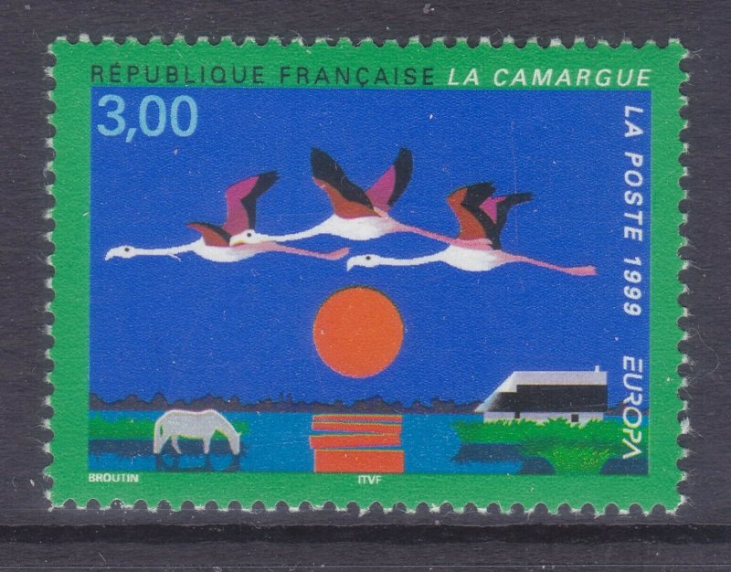 France 2720 MNH 1999 The Camargue Nature Preserve Issue Very Fine