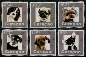 HERRICKSTAMP NEW ISSUES CURACAO Dogs