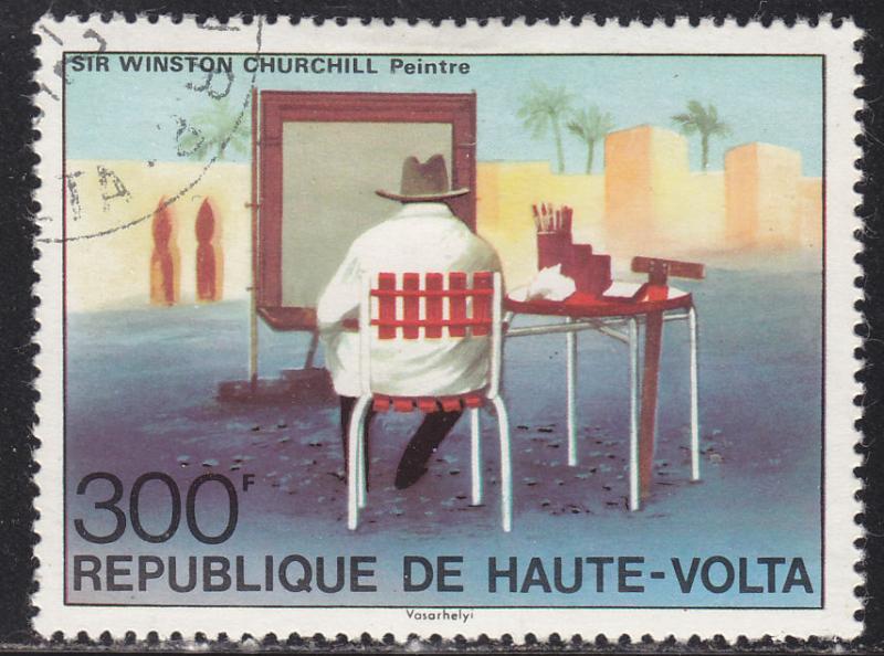 Burkina Faso 350 Sir Winston Churchill 1975