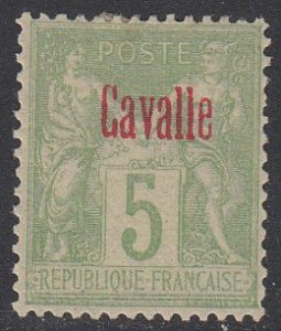 France - Offices in Turkey (Cavalle) 2 MH CV $21.00