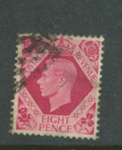 Great Britain GVI  SG 472 Good used