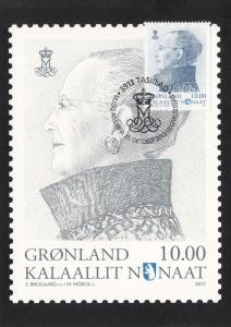 Greenland Maxicard 2013 10k Her Majesty The Queen Margrethe II