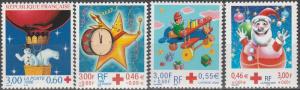 France #B676, B697, B704-5  MNH CV $5.65  (A14045)