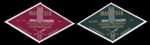 Malaysia 1963 Scott #7-8 Mint Never Hinged