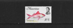 FISH  - MAURITIUS #355  MNH