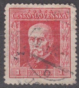Czechoslovakia Scott #98 1925 Used