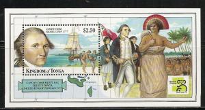 Tonga 1017a 1999 Explorers s.s. MNH