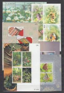 Z4540 JL Stamps 6 dif thailand mnh s/s #1924,1927a-30a,1939a,1990a,1995a,1999a,