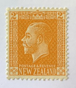 New Zealand 1916 Scott 163A used - 2p, King George V