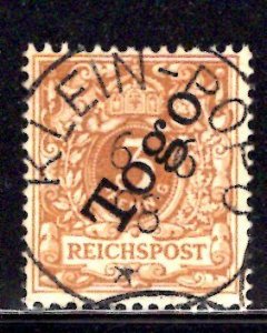 German Togo #1a, Klein-Popo SON CDS dated 6 June 1898  CV $25