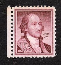 SCOTT #1046 JOHN JAY SINGLE MINT NEVER HINGED