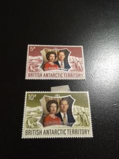 British Antarctic Territory sc 43-44 MHR