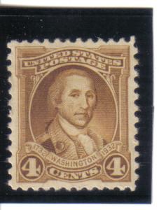 709 - .04 light brown mhr vf.