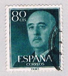 Spain 824 Used Franco 1 1954 (BP42904)