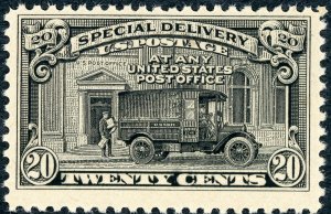 #E14 – 1925 Flat Plate Perf 11 20c. MNH. OG. Fine