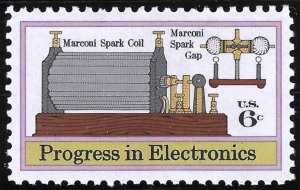 Scott 1550 6¢ Progress in Electronics Single  - MNH