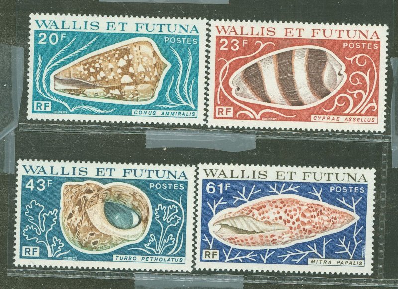 Wallis & Futuna Islands #189-192 Mint (NH) Single (Complete Set)