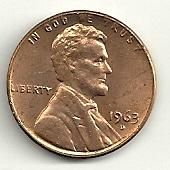 1963-D - Lincoln Head Cent - Uncirculated