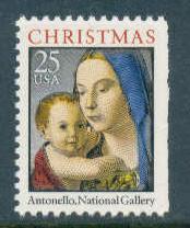 U.S. 2514 25c Christmas Fine MNH BPS