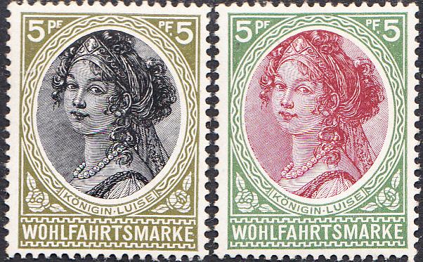 Germany  -  Konigin Luise  Labels MNH