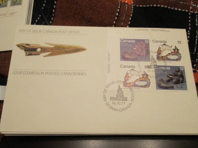 Canada #748-749 UL plate block FDC