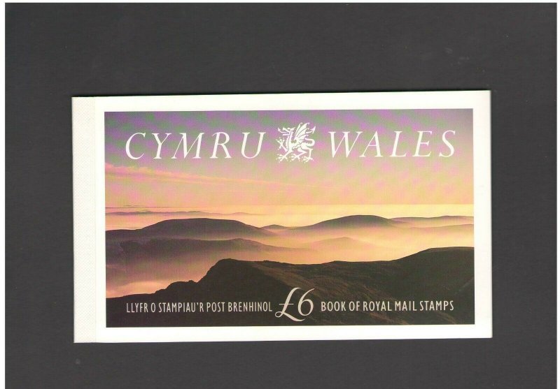 GB: Sc. BK156 / **CYMRU WALES** / Prestige Booklet As Issued / MNH.