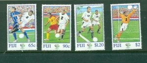 Fiji #1098-1101 (2006 World Cup set) VFMNH CV $7.50