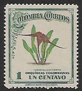 Colombia # 546 - Masdevallia - MNH.....[Zw11]