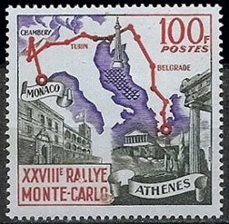 Scott #437 Auto Rally MNH