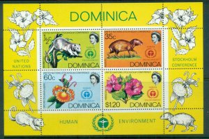 Dominica 1972 UN Conference on Human Environment MS MUH