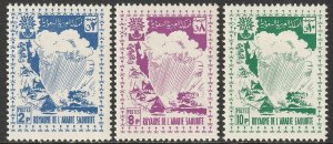 EDSROOM-13193 Saudi Arabia 208-10 LH 1960 Complete World Refugee Year