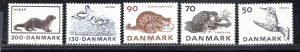 DENMARK SC# 580-84  FVF/MOG