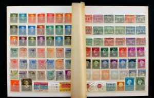 Netherlands Stamp Collection Lot of 519 MNH, MH Used Vintage Stock Book