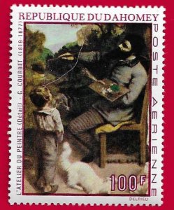 DAHOMEY SCOTT#C113 1969 100f PAINTING - MNH