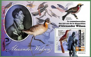 B1404 - DJIBOUTI - Stamp Sheet - 2023 - Alexander Wilson, BIRDS-