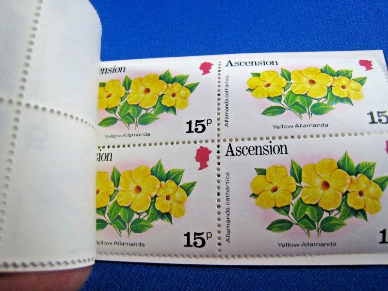 ASCENSION 1981  -  SCOTT #282a  -  MNH COMPLETE BOOKLET