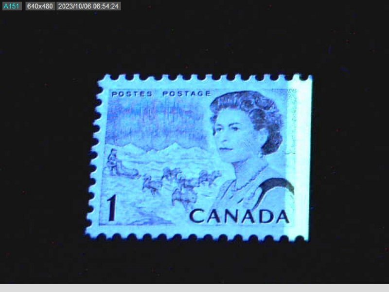 Canada # 454epvi T1 MINT NH 1-BAR TAG ERROR G2aR BS26293