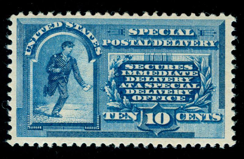 MOMEN: US STAMPS #E1 MINT OG NH PF CERT