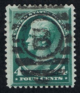 GENUINE SCOTT #211 USED 1883 ABNC PRINTING DUPLEX 'B' CANCEL - ESTATE CLOSE OUT