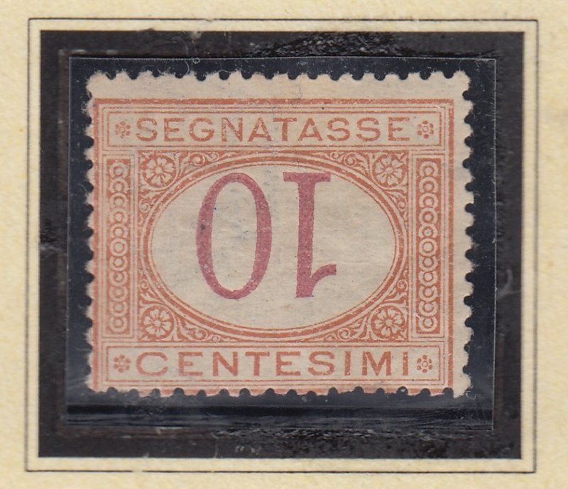 Italy Regno - Extended Collection Umberto I - cv 4400$ Segnatasse (Tax)