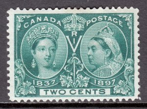 Canada - Scott #52 - MH - Paper adhesion on reverse - SCV $25