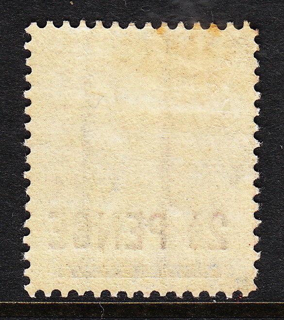 ST. VINCENT — SCOTT 56b (SG 55)— 1890 VICTORIA 2½P GREY BLUE — MH — SCV $24.00