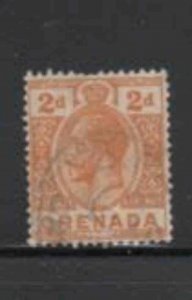 GRENADA #95 1921 2p KING GEORGE V F-VF USED