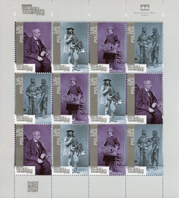 Poland 2018 MNH Ignacy Krieger Photographer 12v M/S Art Photograhy Stamps