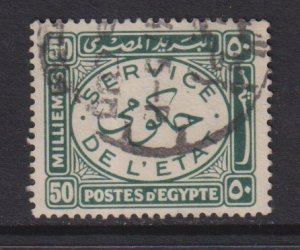 Egypt  #O59 used  1938   official stamp 50m