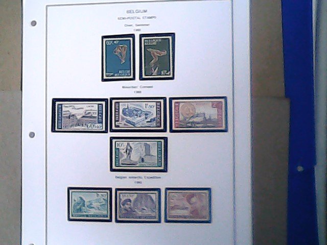 Belgium  1966  full page auction   MNH