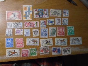 Czechoslovakia  30 different stamps  used