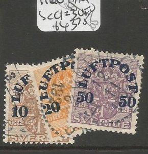 Sweden 1920 A/M SC C1-3 VFU (5clv)