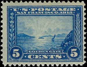 VEGAS - 1913 Panama Pacific - Sc# 399 - MNH, Slight Natural Gum Crease - Fresh!