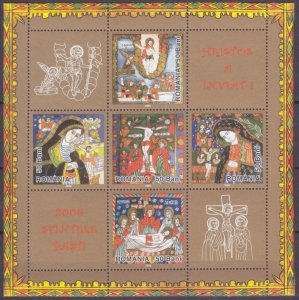 2006 Romania 6041-6045/B369 Painting / Icons 4,00 €